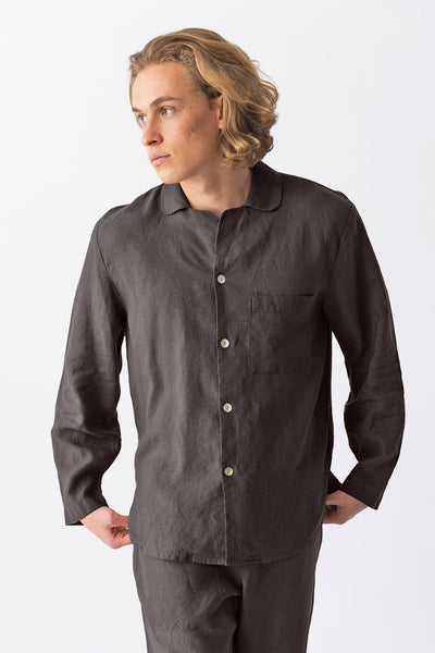 Veste de pyjama “Ronaldo” Gris Plomb 