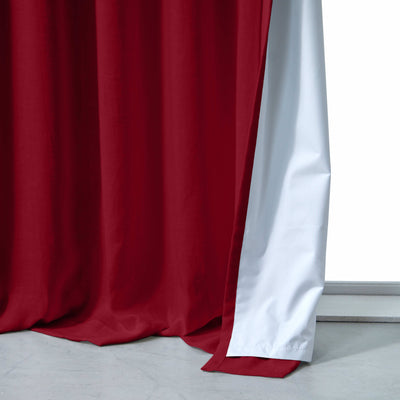 Rideau lin lavé occultant sur mesure Bordeaux
