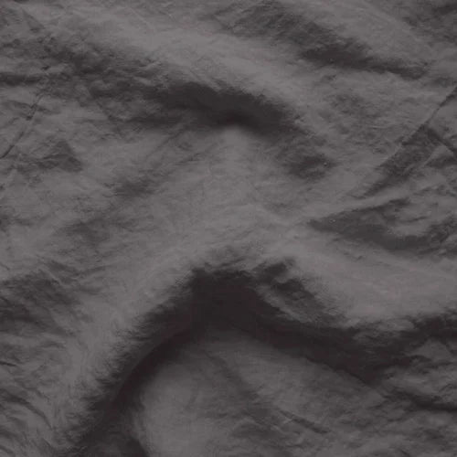 Swatch pour Rideau non doublé en lin sur mesure Gris Plomb