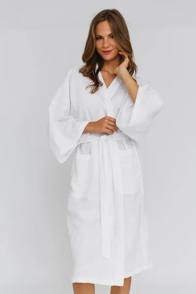 Peignoir long en lin style Kimono Blanc 8 #colour_blanc-optique